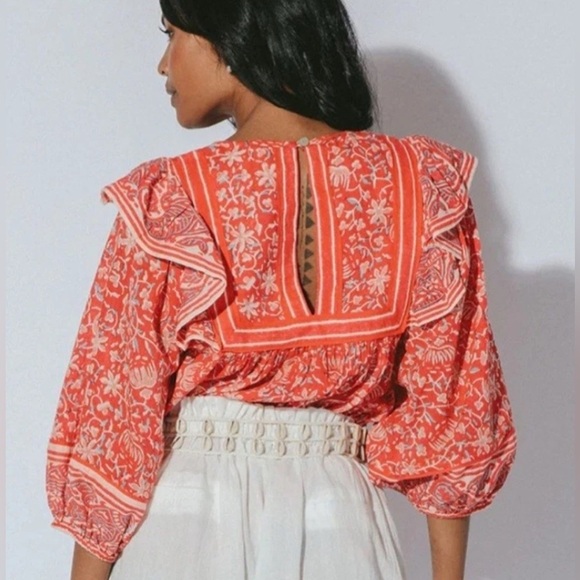 Anthropologie Cleobella Mylah Boho Blouse - Picture 3 of 9